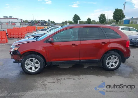 2014 Ford Edge Sel z USA, uszkodzony, nr VIN 2FMDK3JC9EBA09920